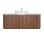 Linear VI 1200mm Curve Wall Hung Vanity - Image 2