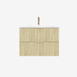 Hudson 600-900mm V-Groove Wall Hung Vanity