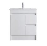 BIANCA 750mm Waterproof PVC Freestanding Vanity - Image 2