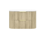 Linear VII 750-900mm Curve Wall Hung Vanity - Image 2