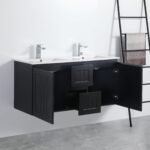 Sena Country Style 1200mm Wall Hung Vanity Double - Image 2