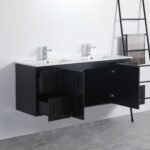 Sena Country Style 1500mm Wall Hung Vanity - Image 3