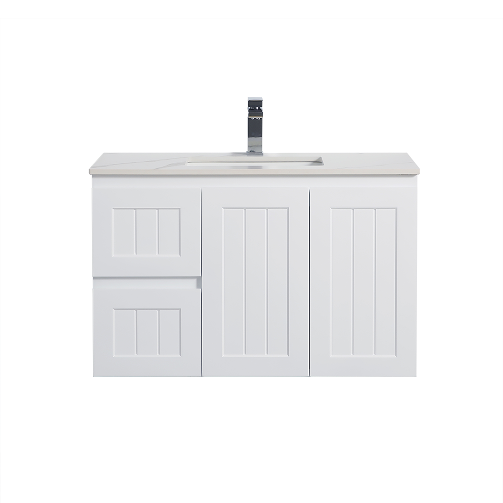 AC94LW-MW Sena Country Style 900mm Wall Hung Vanity - Image 1