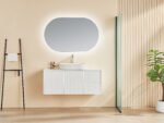 Wave Fluted 1200mm Wall Hung Vanity