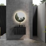 Wave Fluted 750mm Wall Hung Vanity