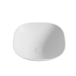 BAS4040-Stone Basin -Matt White