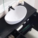 BAS3002-Stone Basin -Matt White - Image 3