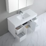 BIANCA 1200mm Waterproof PVC Freestanding Vanity Single Bowl - Image 3