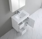 BIANCA 750mm Waterproof PVC Freestanding Vanity - Image 5