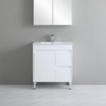 BIANCA 750mm Waterproof PVC Freestanding Vanity