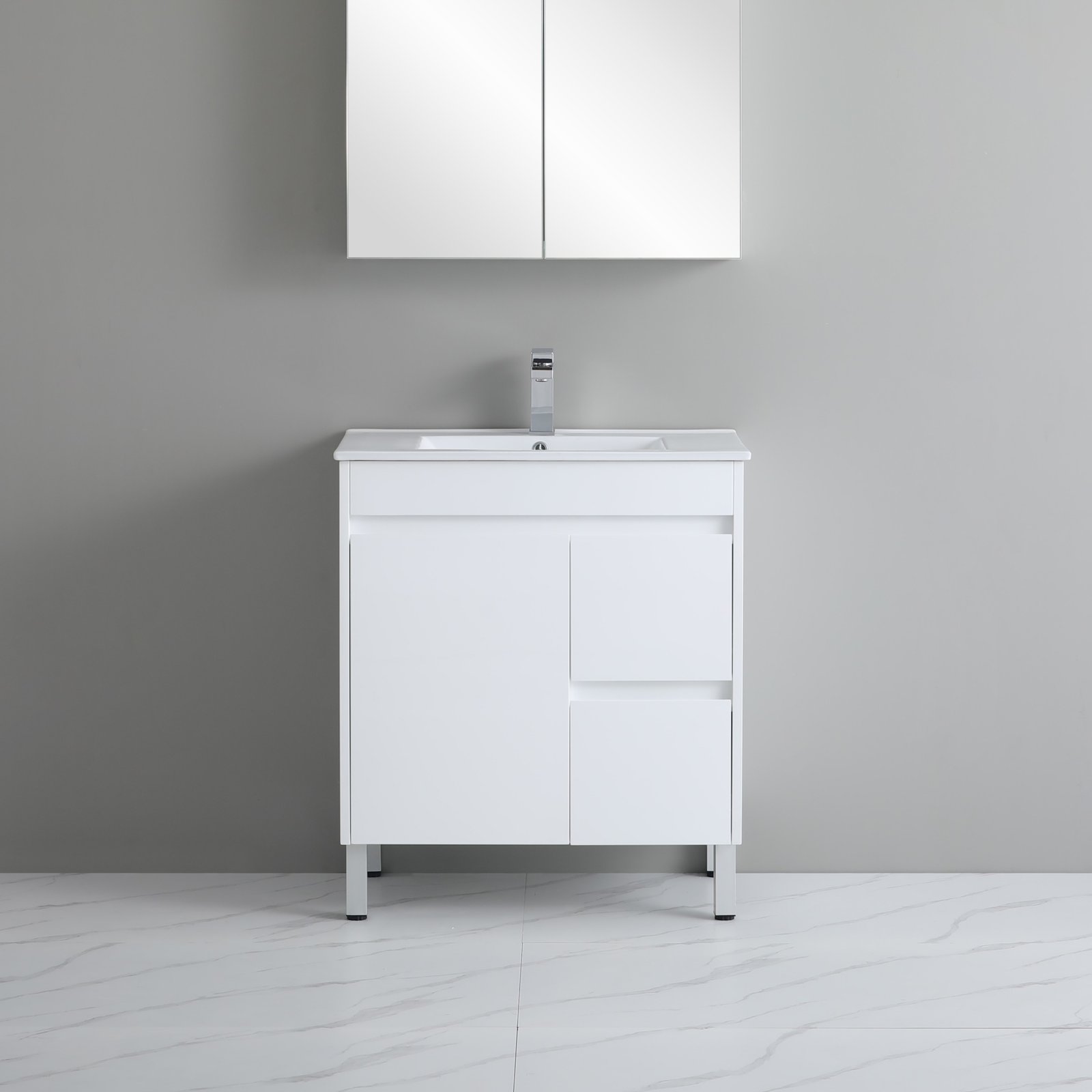 L81A86711-scaled (1) BIANCA 750mm Waterproof PVC Freestanding Vanity - Image 1