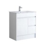BIANCA 750mm Waterproof PVC Freestanding Vanity - Image 3