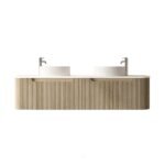 Rome 1800mm Double Bowls Wall Hung Vanity