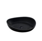 BAS3002-Stone Basin -Matt Black