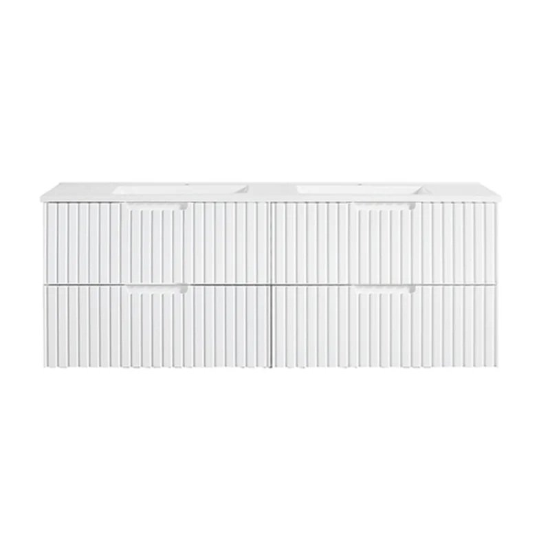 elea 1500 Elwood V-Groove 1500mm Wall Hung Vanity - Image 1