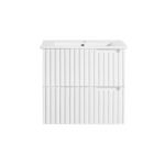 Elwood V-Groove 600mm Wall Hung Vanity