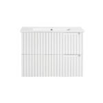 Elwood V-Groove 750mm Wall Hung Vanity