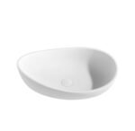 BAS3002-Stone Basin -Matt White
