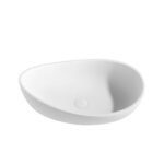 BAS3002-Stone Basin -Matt White