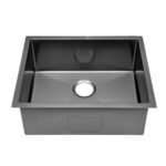 Arvello 450 x 450mm Single Bowl Above-Undermount Nano PVD Kitchen Sink-R15 - Image 8