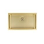 Arvello 660 x 450mm Single Bowl Above-Undermount Nano PVD Kitchen Sink-R15