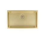 Arvello 750 x 450mm Single Bowl Above-Undermount Nano PVD Kitchen Sink-R15