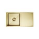 Arvello 810 x 450mm Single Bowl with Drain Nano PVD Kitchen Sink-R15