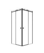 Frameless Double Corner Sliding Door