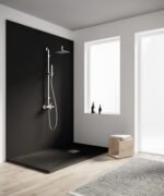 Archi Pro Onyx Black Slate Stone Resin Rectangular Shower Base - Image 5
