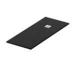 Archi Pro Onyx Black Slate Stone Resin Rectangular Shower Base - Image 4