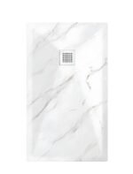 Archi Pro Carrara marble Slate Stone Resin Rectangular Shower Base