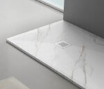 Archi Pro Carrara marble Slate Stone Resin Rectangular Shower Base - Image 4