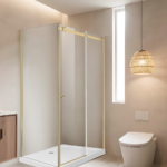 Frameless Adjustable Sliding Shower Screen