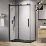 Frameless Adjustable Sliding Shower Screen - Image 3